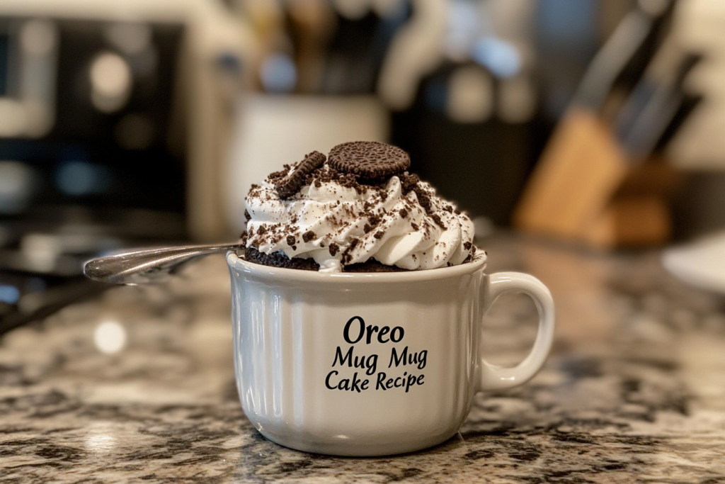 How to Make the Perfect Oreo Mug Cake Recipe in Minutes