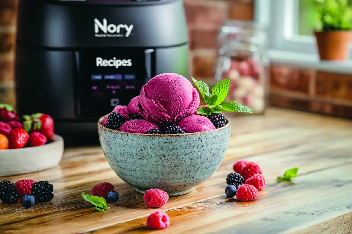 u6185574297 A vibrant pink and purple mixed berry sorbet pres 0854b94b 2954 41ef 848a 5690e1393829 3 www.noryrecipes.com
