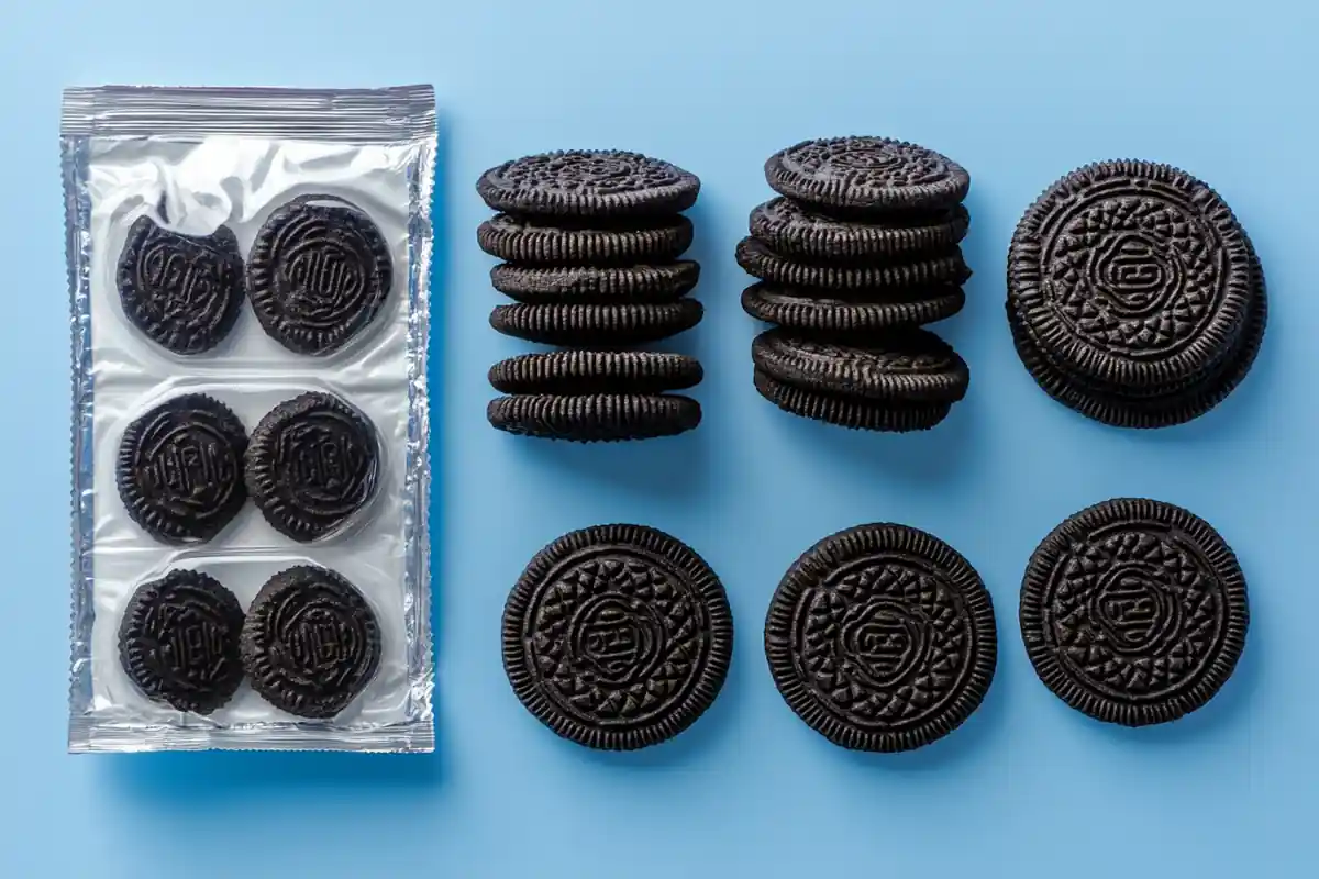 u6185574297 A flat lay of different Oreo pack sizes standard 6b66e439 2dfc 481e 84db 4e609115538d 0 www.noryrecipes.com